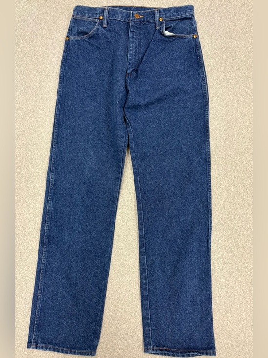 Wrangler Other - Wrangler Men's Straight-Leg Jeans in Deep Blue Denim size 35 X 34